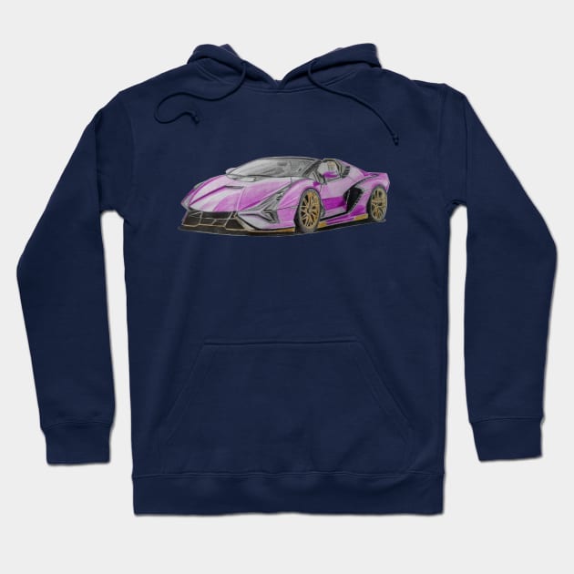 Lamborghini Hoodie by An.D.L.